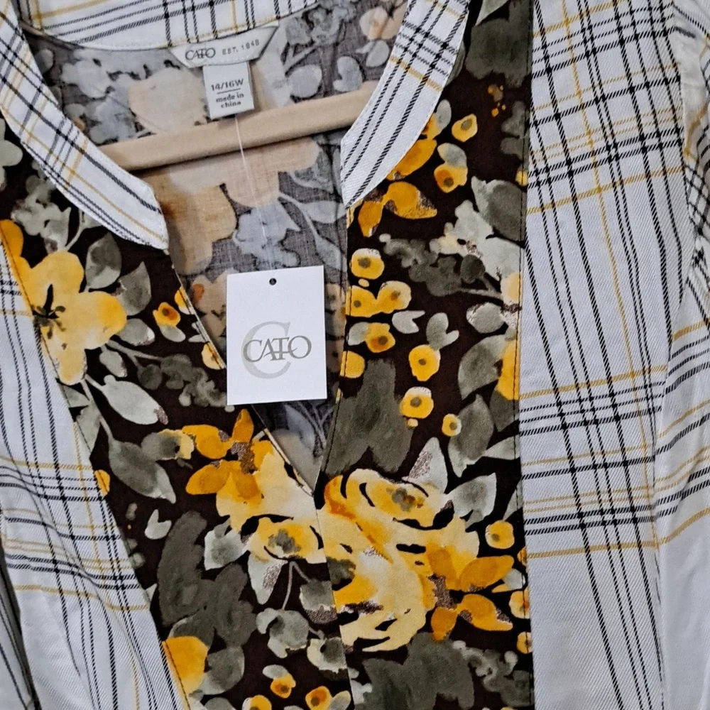 Cato peasant top size 12/16 - Picture 2 of 2